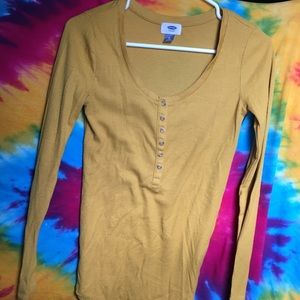 Old Navy Long Sleeve Henley